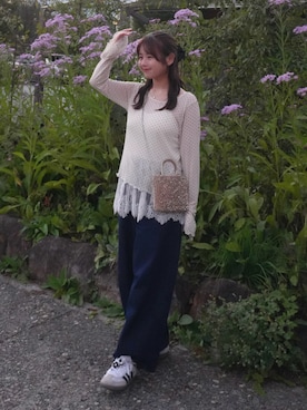 「GOLDY（ゴールディ）のアイテム」を使った、momo🐇さん（レディース・153cm）の秋コーディネート
