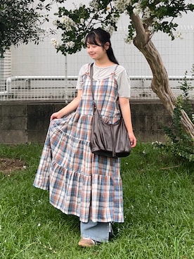 momo🐇さん（骨格ストレート・レディース・153cm）の秋コーディネート