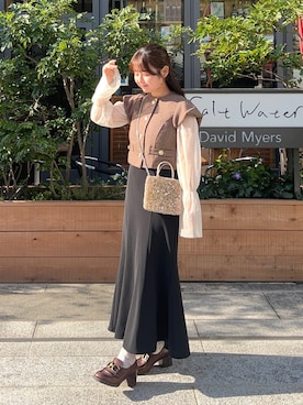 momo🐇さん（レディース・153cm）の春コーディネート