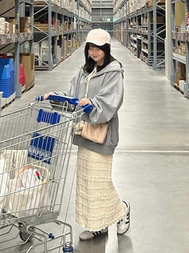 momo🐇さん（レディース・153cm）の春コーディネート