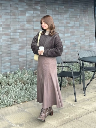 mystic（ミスティック）の「フェザーリバーシブルカーディガン