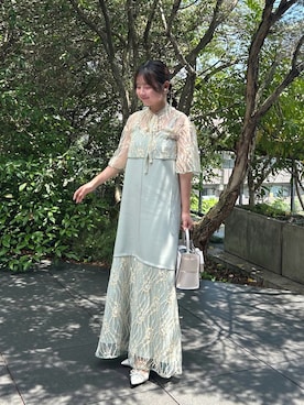 momo🐇さん（骨格ストレート・レディース・153cm）の夏コーディネート