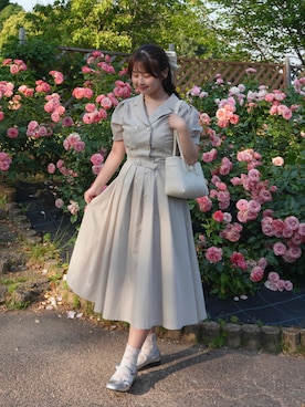momo🐇さん（レディース・153cm）の春コーディネート