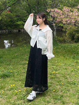 「Kastane（カスタネ）のアイテム」を使った、momo🐇さん（レディース・153cm）の春コーディネート