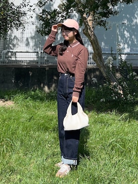 momo🐇さん（レディース・153cm）の秋コーディネート