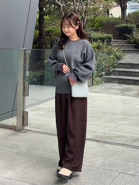 「GOLDY（ゴールディ）のアイテム」を使った、momo🐇さん（レディース・153cm）の秋コーディネート
