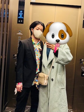 「アイテム（テーラードジャケット）」を使った、　momoさん（メンズ・166cm）の冬コーディネート