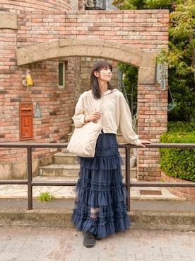 hamachida.yumiさん（骨格ナチュラル・レディース・162cm）の秋コーディネート