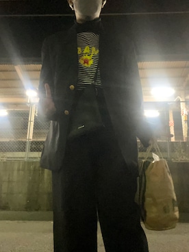 「ROSTER SOX（ロスターソックス）のアイテム（レッグウェア）」を使った、marisseさん（メンズ・168cm）の冬コーディネート