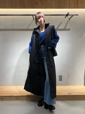 「PAGEBOY（ページボーイ）のアイテム（その他アウター）」を使った、ちぃ。さん（レディース・165cm）の秋コーディネート