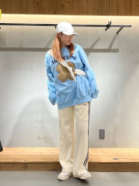 「PAGEBOY（ページボーイ）のアイテム（帽子）」を使った、ちぃ。さん（骨格ストレート・レディース・165cm）の冬コーディネート