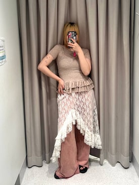 「FOREVER 21（フォーエバー トゥエンティーワン）のアイテム」を使った、ちぃ。さん（レディース・165cm）の夏コーディネート