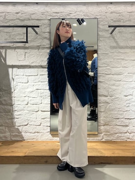 「PAGEBOY（ページボーイ）のアイテム（ブーツ）」を使った、ちぃ。さん（骨格ストレート・レディース・165cm）の冬コーディネート
