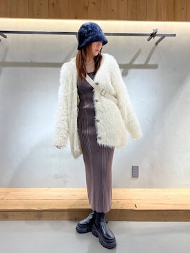 「PAGEBOY（ページボーイ）のアイテム（ワンピース/ドレス）」を使った、ちぃ。さん（骨格ストレート・レディース・165cm）の秋コーディネート