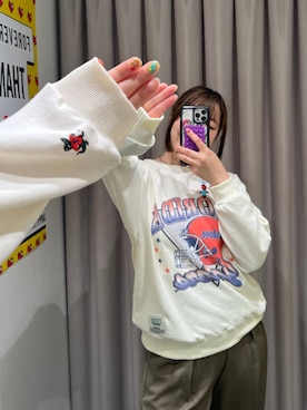 「FOREVER 21（フォーエバー トゥエンティーワン）のアイテム」を使った、ちぃ。さん（レディース・165cm）の秋コーディネート