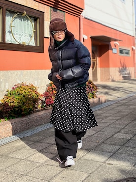 「Chikashitsu +（チカシツプラス）のアイテム」を使った、ゆーぼうさん（骨格ウェーブ・メンズ・169cm）の冬コーディネート