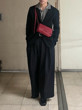 「ARBRE（アルブル）のアイテム」を使った、ruiさん（メンズ・174cm）の夏コーディネート