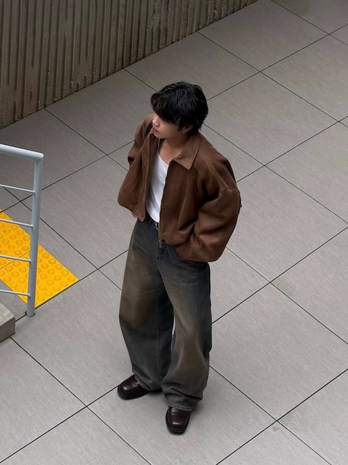 「Toironier(トワロニエ)のToironier/トワロニエ/TANK TOP(タンクトップ)」を使った、ryuseiさん(メンズ・168cm)の秋コーディネート