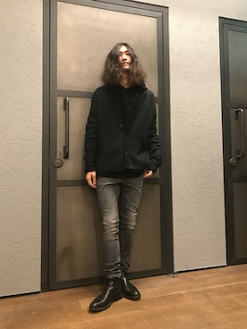 Malcolmさん(メンズ・179cm)の冬コーディネート