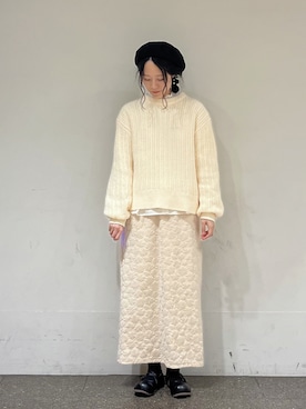 marin.🐏さん（レディース・160cm）の冬コーディネート