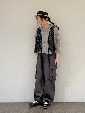 marin.🐏さん（レディース・160cm）の夏コーディネート