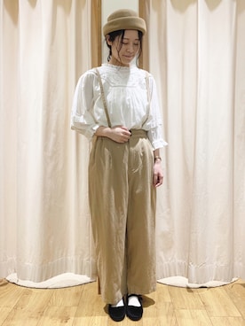 「アイテム（その他）」を使った、marin.🐏さん（レディース・160cm）の秋コーディネート