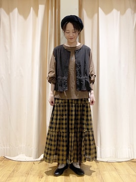 marin.🐏さん（レディース・160cm）の夏コーディネート