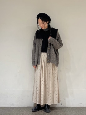 marin.🐏さん（レディース・160cm）の秋コーディネート