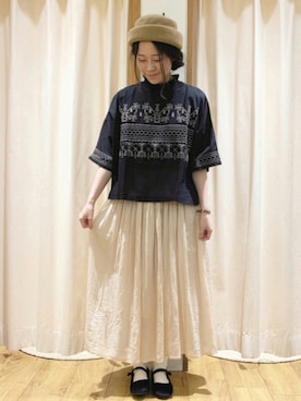 marin.🐏さん(レディース・160cm)の夏コーディネート