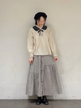 marin.🐏さん(レディース・160cm)の冬コーディネート