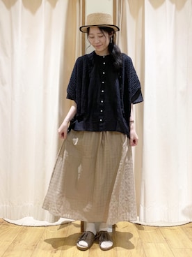 marin.🐏さん（レディース・160cm）の夏コーディネート