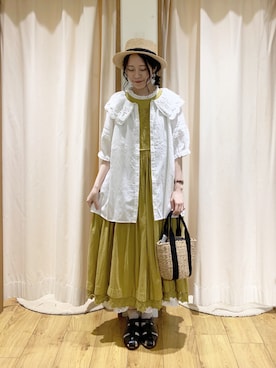 marin.🐏さん（レディース・160cm）の春コーディネート