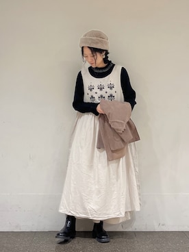 marin.🐏さんの（Samansa Mos2 | サマンサ モスモス）を使ったコーディネート