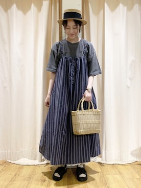 marin.🐏さん（レディース・160cm）の夏コーディネート