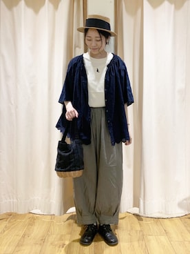 marin.🐏さん（レディース・160cm）の春コーディネート