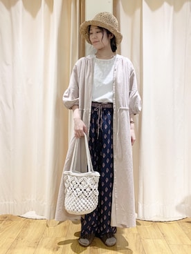 marin.🐏さん（レディース・160cm）の春コーディネート