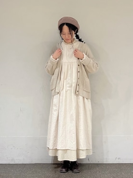 marin.🐏さん（レディース・160cm）の冬コーディネート