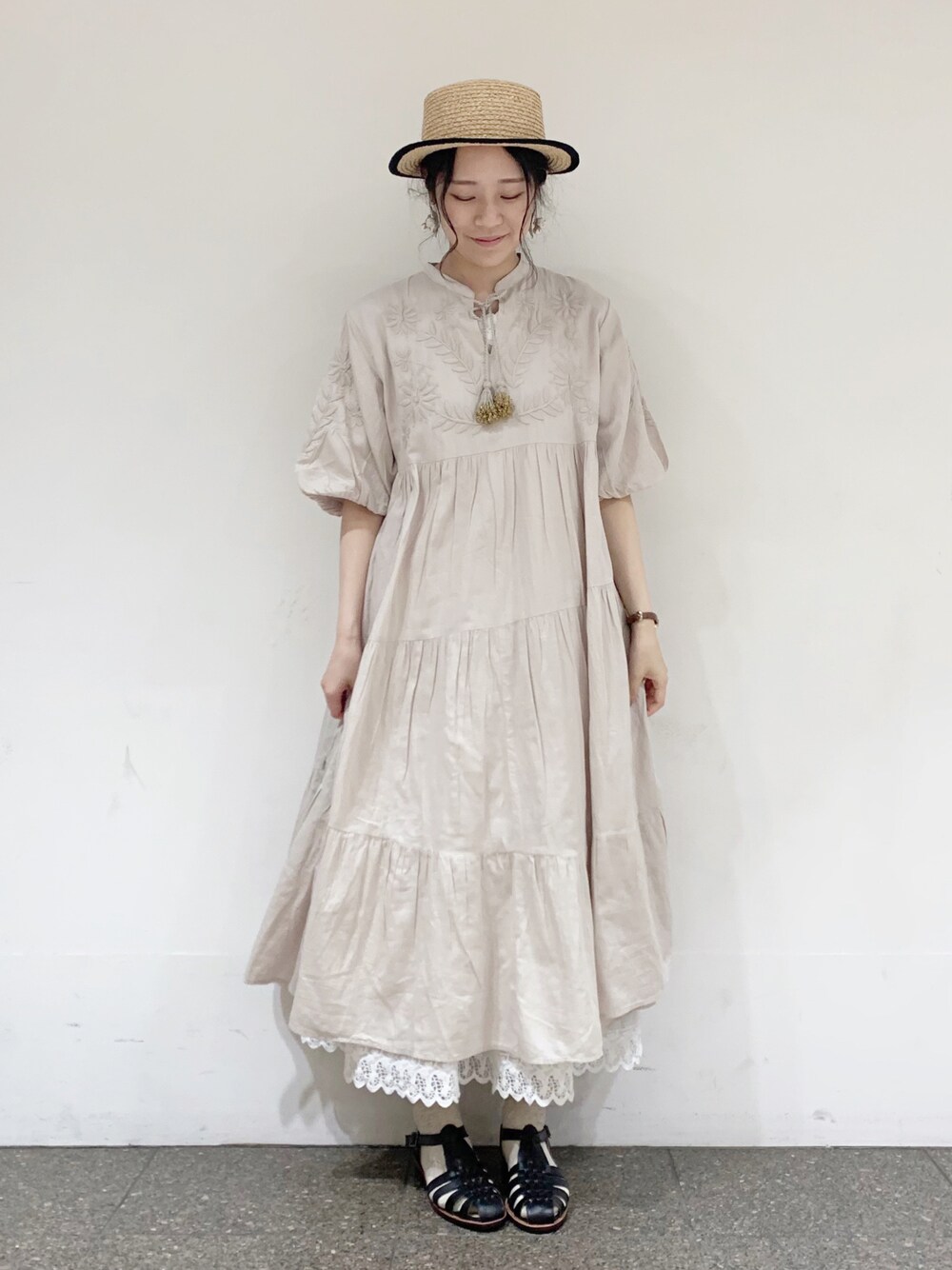 TSUHARU by Samansa Mos2(ツハルバイサマンサモスモス)の「刺繍 TSUHARU by Samansa Mos2(ツハルバイサマンサモスモス)の「刺繍
