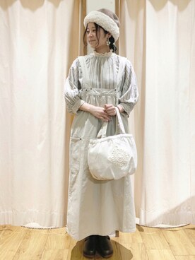 「消えそうな色コーデ」｜「アイテム（その他）」を使った、marin.🐏さん（レディース・160cm）の秋コーディネート