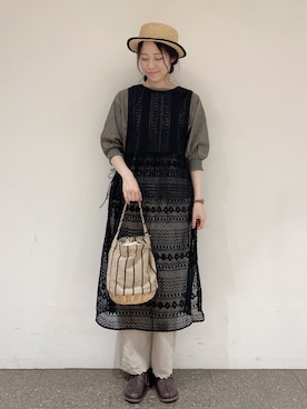 marin.🐏さん(レディース・160cm)の春コーディネート