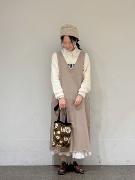 marin.🐏さん(レディース・160cm)の秋コーディネート