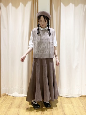 marin.🐏さん(レディース・160cm)の夏コーディネート