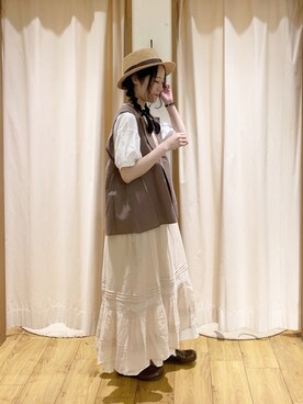 marin.🐏さん(レディース・160cm)の夏コーディネート