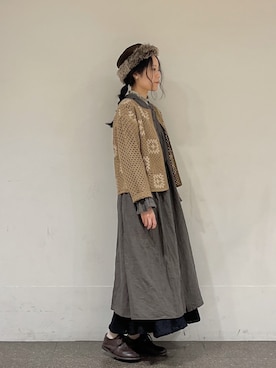 marin.🐏さん（レディース・160cm）の秋コーディネート