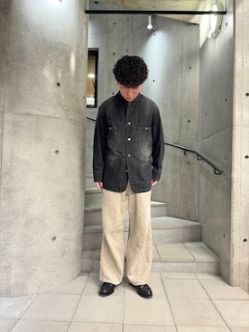「アイテム（カバーオール）」を使った、yuuuto0129さん（メンズ・173cm）の冬コーディネート