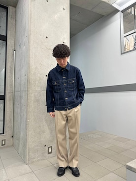 「Lee（リー）のアイテム（ジャケット/アウター）」を使った、yuuuto0129さん（メンズ・173cm）の冬コーディネート