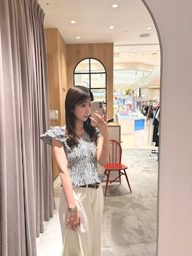 asukaさん（レディース・162cm）の春コーディネート