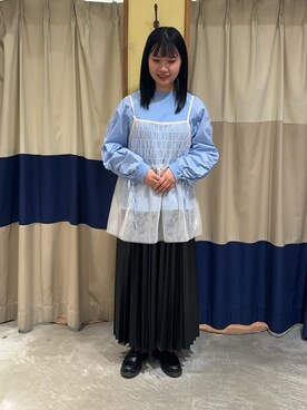 YUKINOさん（レディース・161cm）の春コーディネート