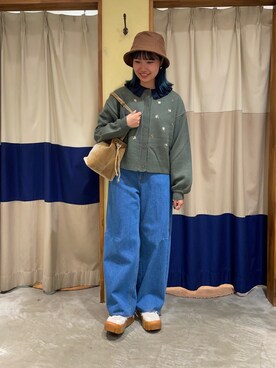 YUKINOさん（レディース・161cm）の秋コーディネート