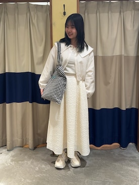 YUKINOさん（レディース・161cm）の春コーディネート